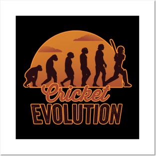 Cricket Evolution - Cricket Graphic Posters and Art